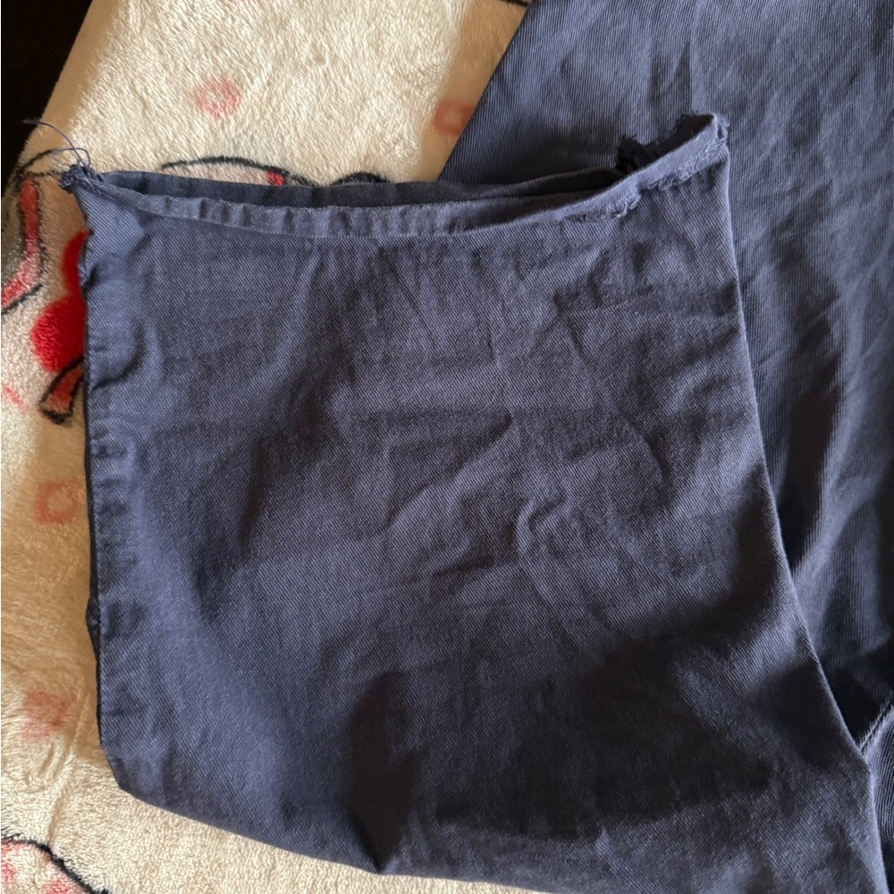 Frank & Eileen Navy Cropped Pants - Picture 3 of 5